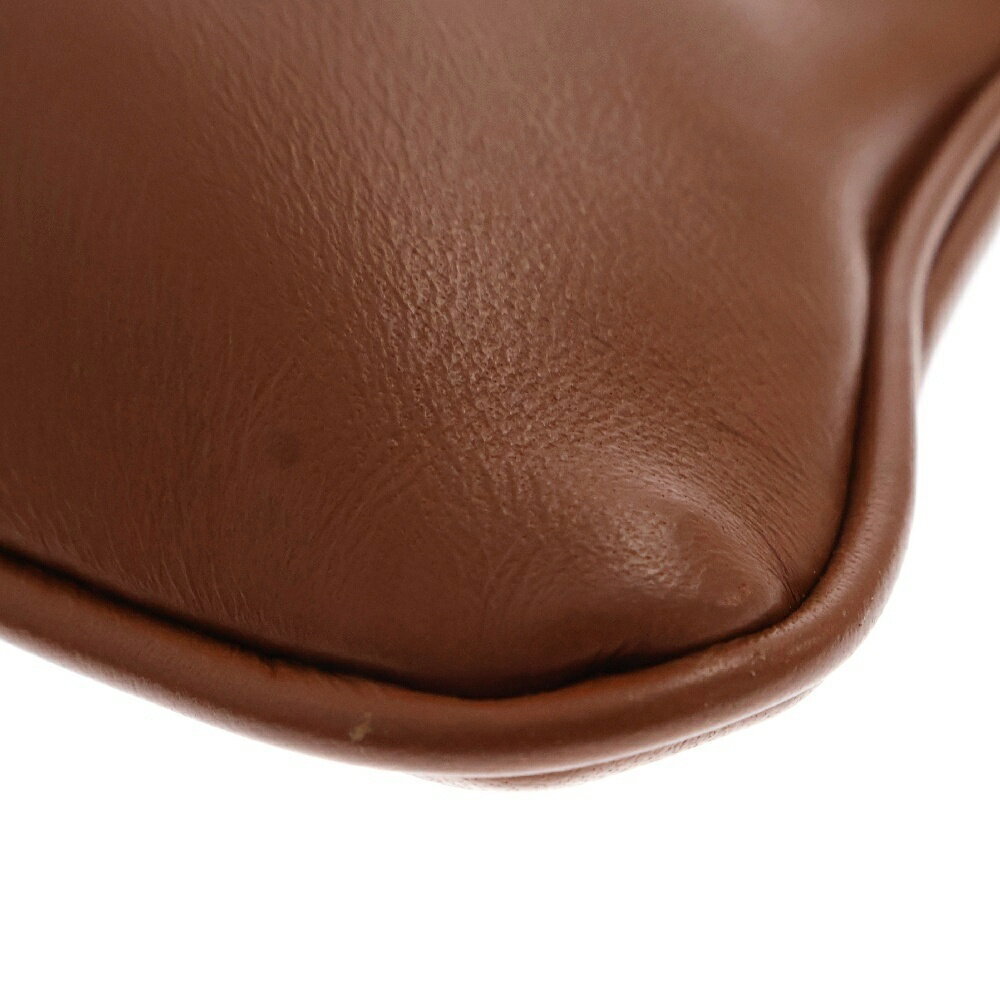 Celine Shoulder Pouch Triomphe Drawstring Brown M… - image 5